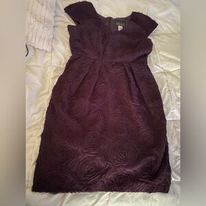 Alex Evenings Short Sleeve Midi Statement Dress